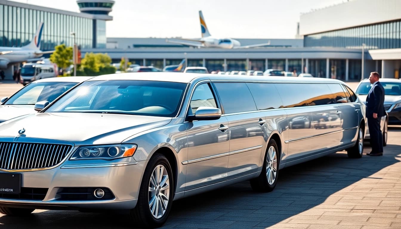Experience premier airport limo service TF Green with luxurious vehicles and professional drivers at your service.