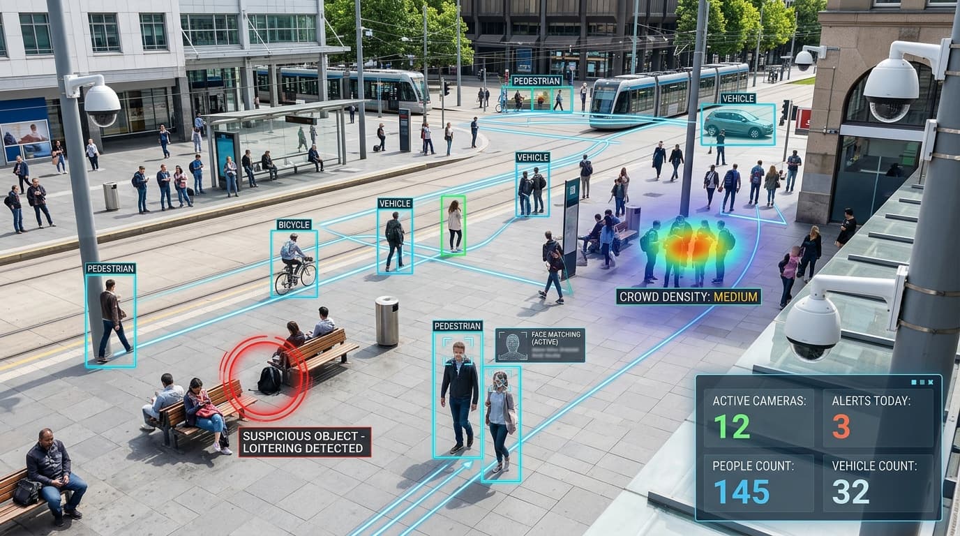 Transform CCTV Data with Intelligent Security Camera Analytics