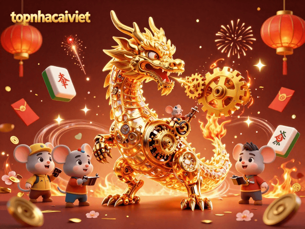 Engage in thrilling gameplay with topnhacaiviet's vibrant gaming scene featuring energetic characters and stunning visuals.