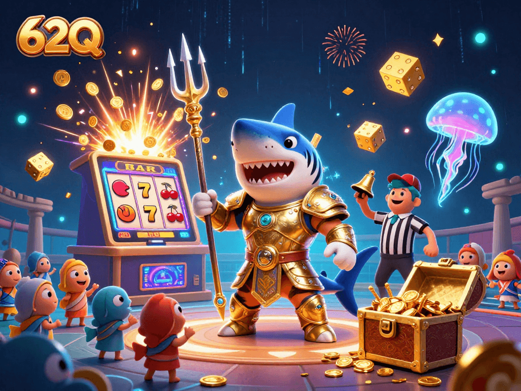 Slot machine em explosão de prêmios com 62Q nas profundezas do cassino marinho!