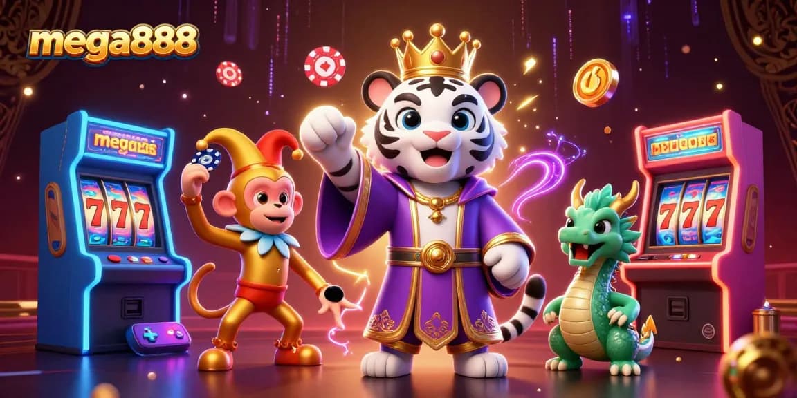 Mega888 brings excitement with thrilling slots, an aura of luxury, and vibrant game energy.