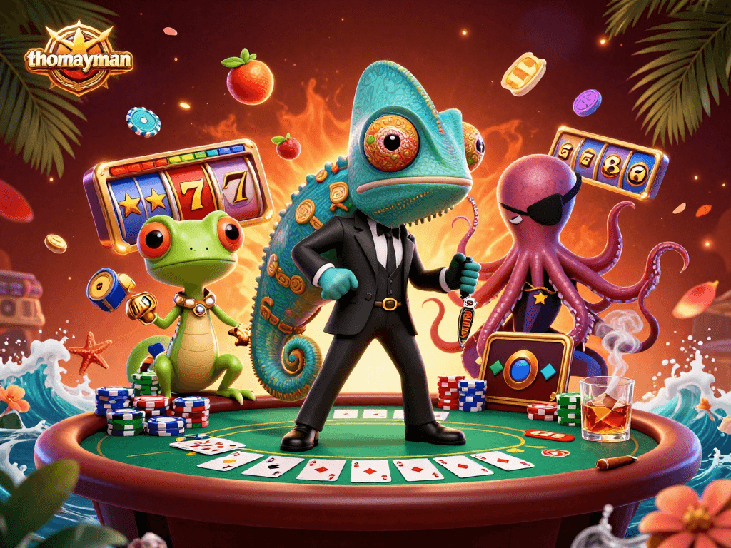 Play thrilling slots with thomayman featuring dynamic visuals and rich game elements.