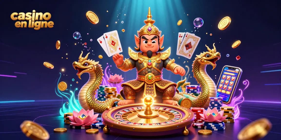 Gagnez des jackpots dans un casino en ligne captivant avec des personnages majestueux et des éléments de jeu.