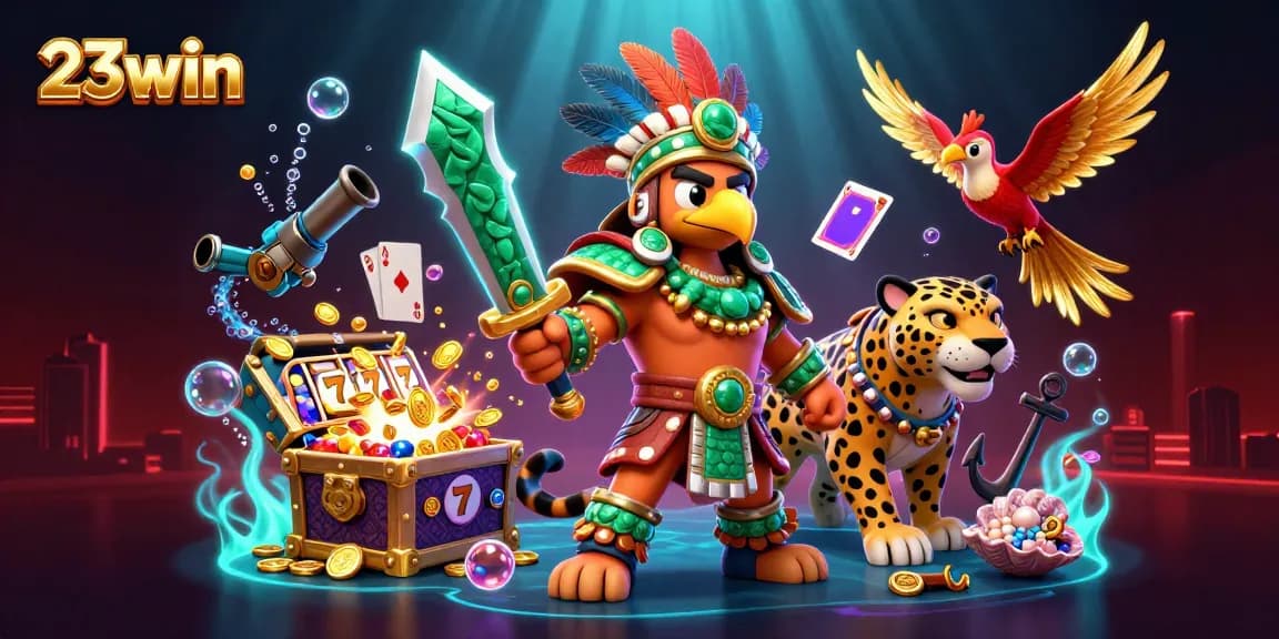 Engage with the thrilling world of 23win slot adventures featuring vibrant characters and rich treasures.