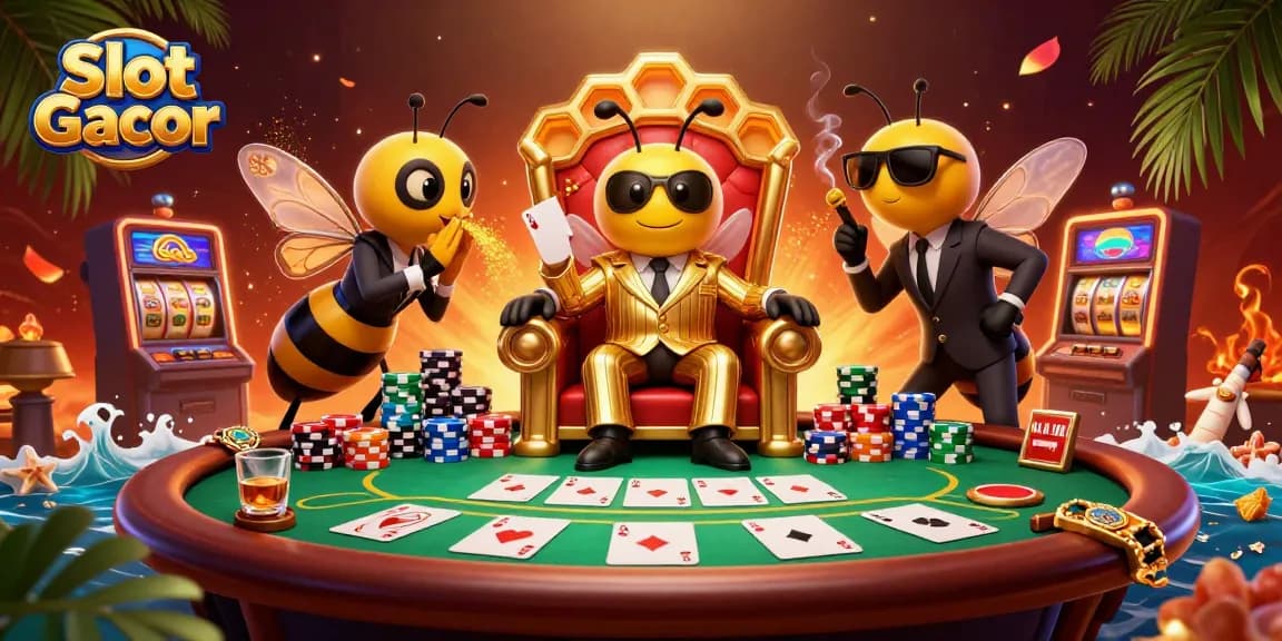 Slot Gacor membawa permainan slot yang beruntung dengan suasana kasino yang hidup dan penuh warna.