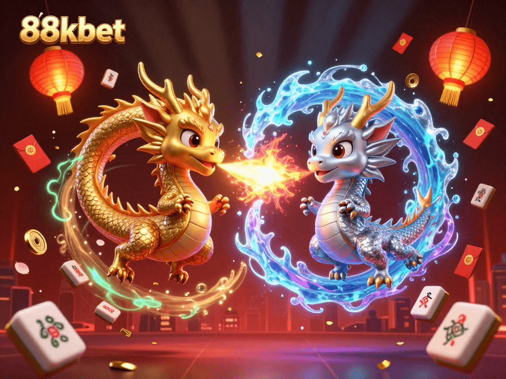 Experience thrilling wins at 88kbet while enjoying a vibrant casino adventure with dragons and rich symbols.