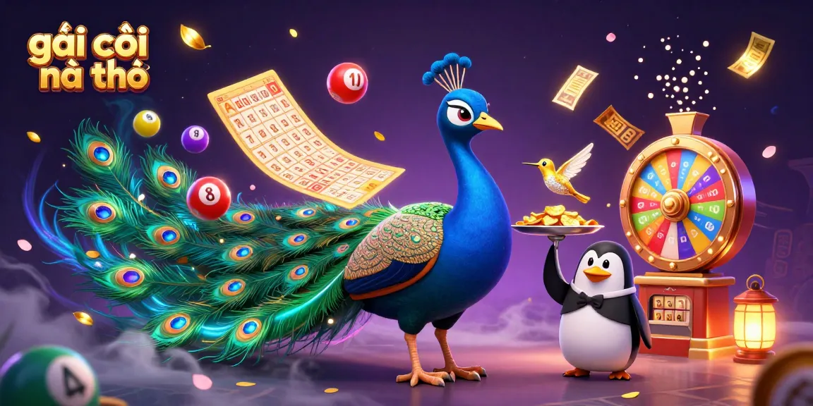 Engage in exciting gambling with gái gọi cần thơ featuring animated lottery elements and vibrant characters.