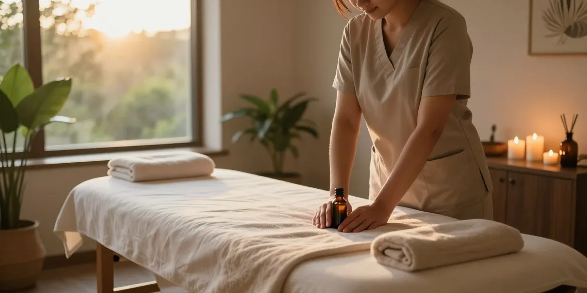 Experience relaxing 부천출장안마 in a serene spa setting with soothing ambiance.