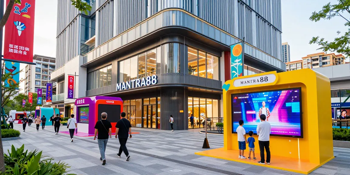 MANTRA88 vibrant commercial property with lively outdoor spaces and engaging entertainment features in urban setting
