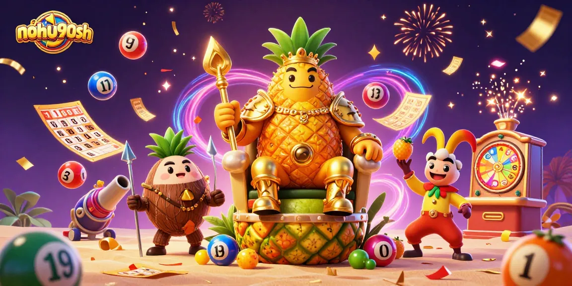 Experience engaging gameplay at nohu90sh with vibrant casino characters and lottery elements