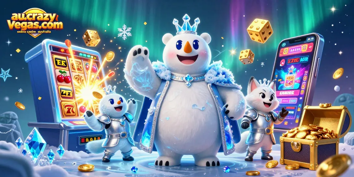Play exciting games at au.crazyvegas.com online casino australia with vibrant energy and jackpot action!
