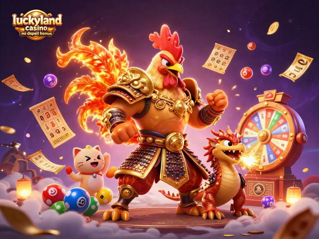 Experience the luckyland casino no deposit bonus with vibrant Gold Coins and exciting bonus gameplay!
