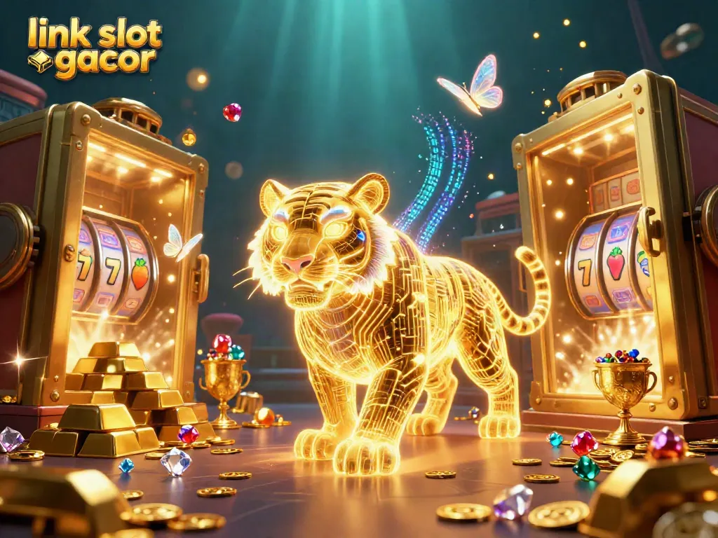 Gali menang dengan link slot gacor di dunia kasino digital yang cerah dan penuh energi