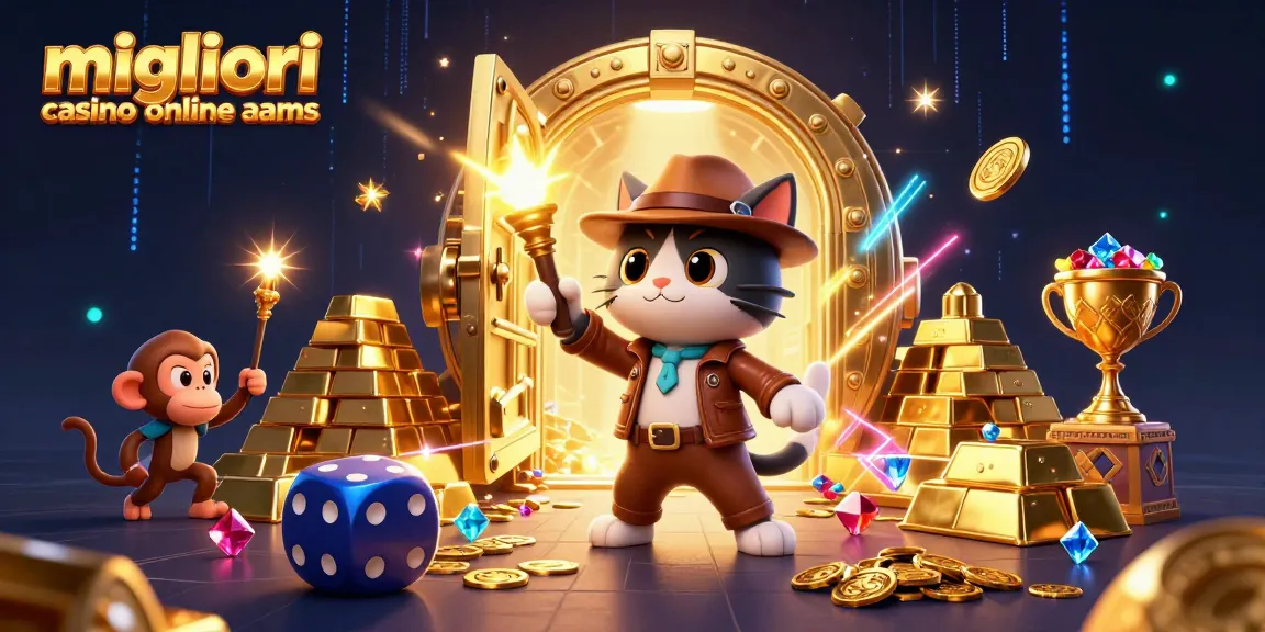 Scopri i migliori casino online AAMS con un esploratore e un compagno in un tempio di tesori.