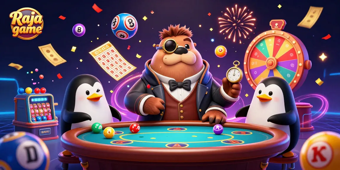 Engage in exciting gameplay with Raja game as a jolly walrus raises the stakes at an underwater casino.