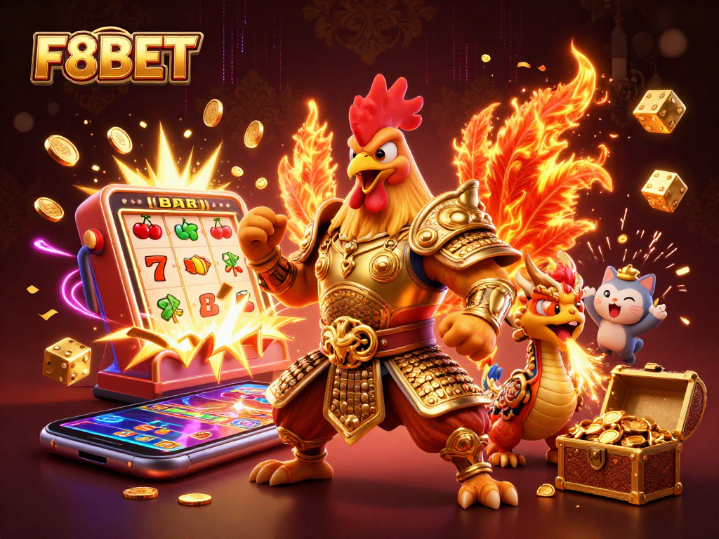 Experience exciting wins with F8BET in a vibrant online casino world filled with fun characters and games.