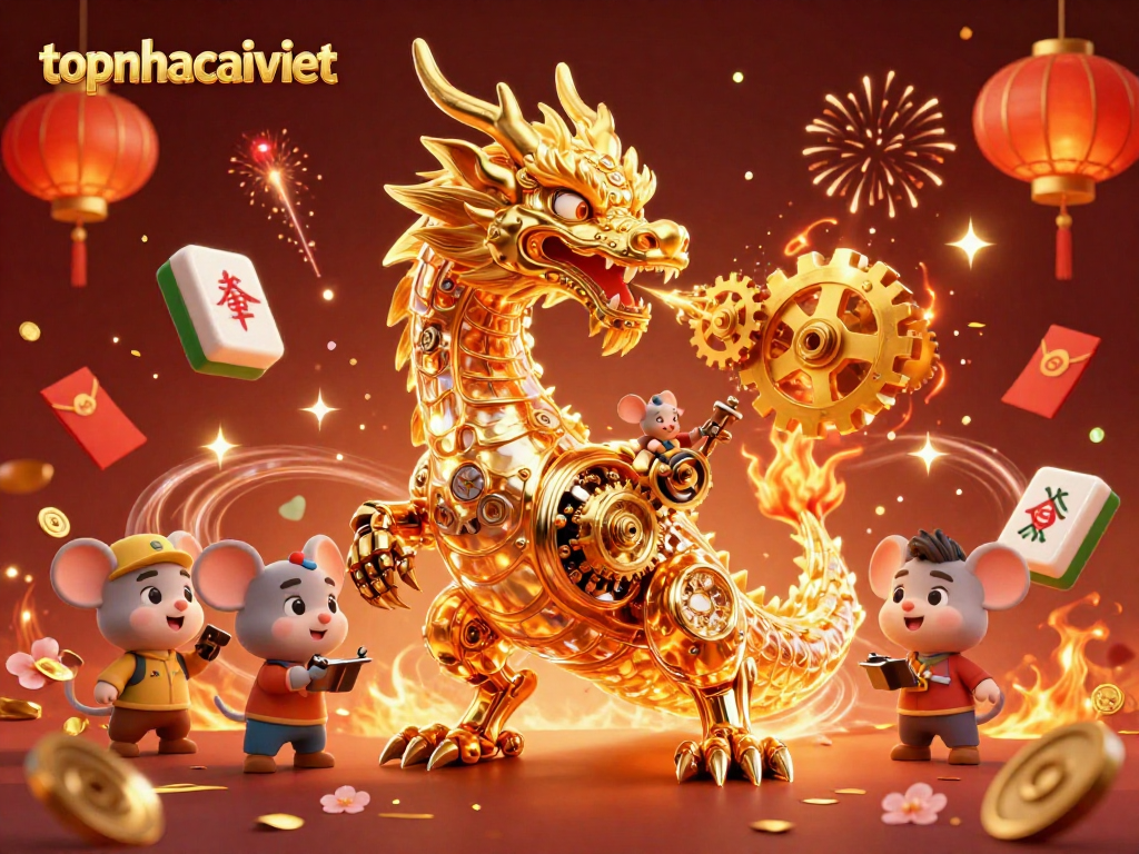 Engage in thrilling gameplay with topnhacaiviet's vibrant gaming scene featuring energetic characters and stunning visuals.
