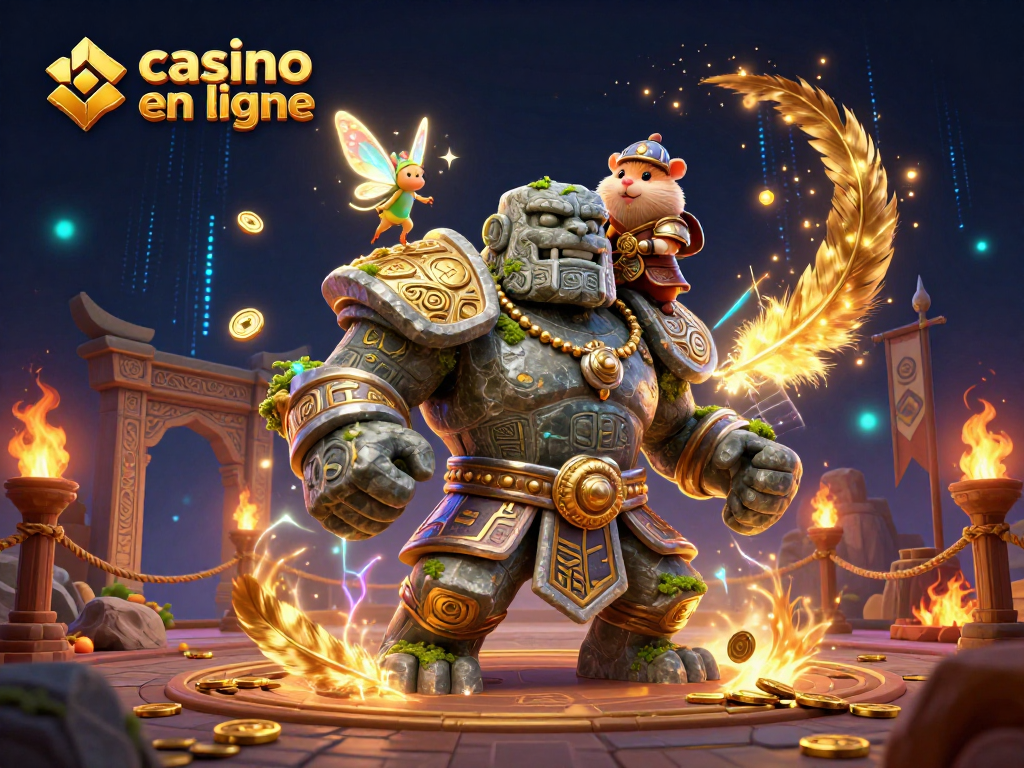 Jouez au casino en ligne avec des personnages de dessins animés dans un cadre vibrant et magique.