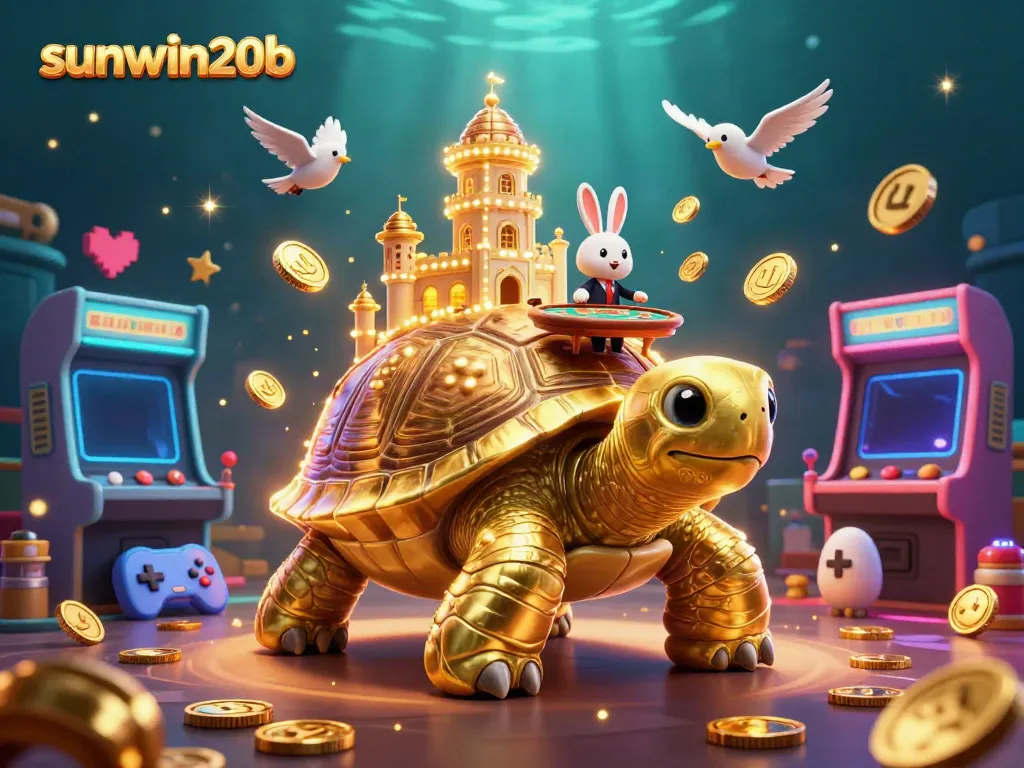 Experience dynamic gaming action in sunwin20b with colorful characters and vibrant casino elements.