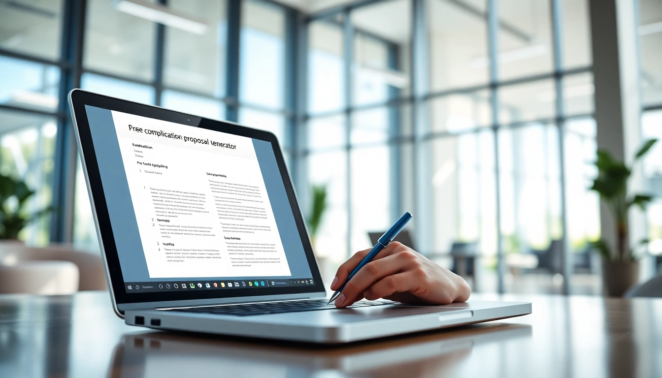 Enhance Your Efficiency with a Compliant Proposal Generator