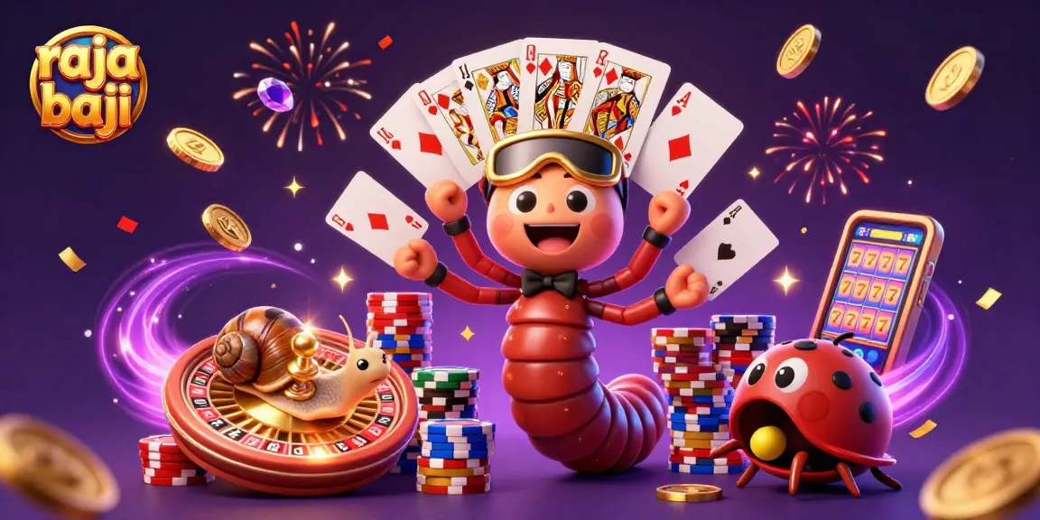 Experience the thrill of raja baji games with our animated casino characters and vibrant elements.
