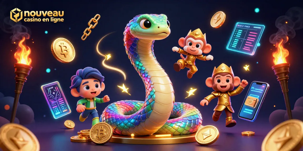 Découvrez le nouveau casino en ligne avec des éléments de jeu en 3D captivants et colorés.