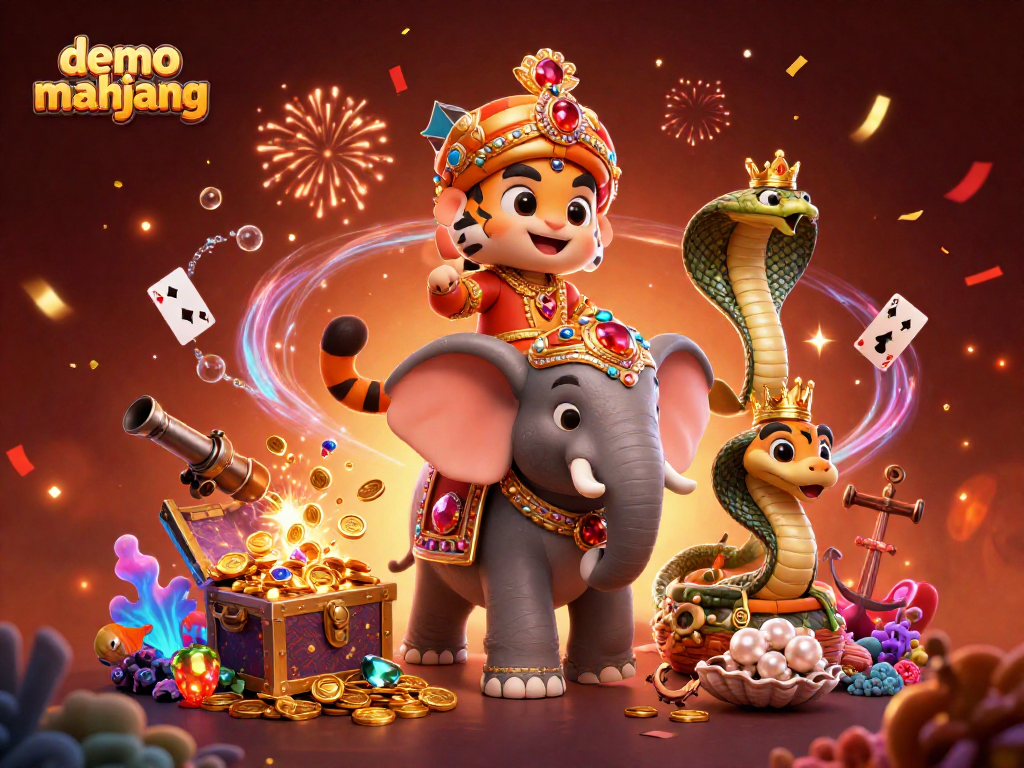 Demo mahjong menawarkan pengalaman seru dengan simbol keberuntungan dan jackpot di dalam gambar yang memikat ini.