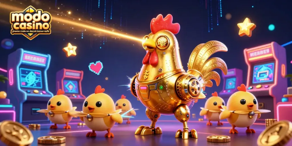 Experience thrilling gameplay with modo casino promo code no deposit bonus reddit and vibrant golden robot characters.