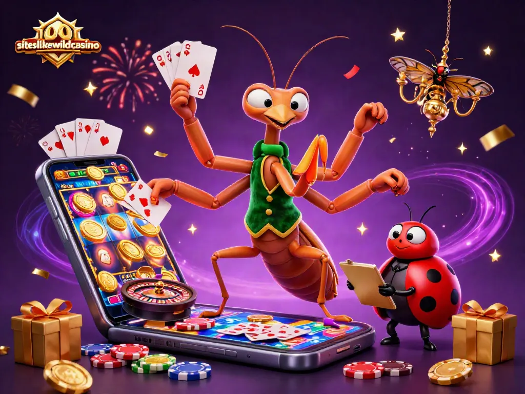 Experience the thrill of gaming with siteslikewildcasino in a vibrant casino scene.