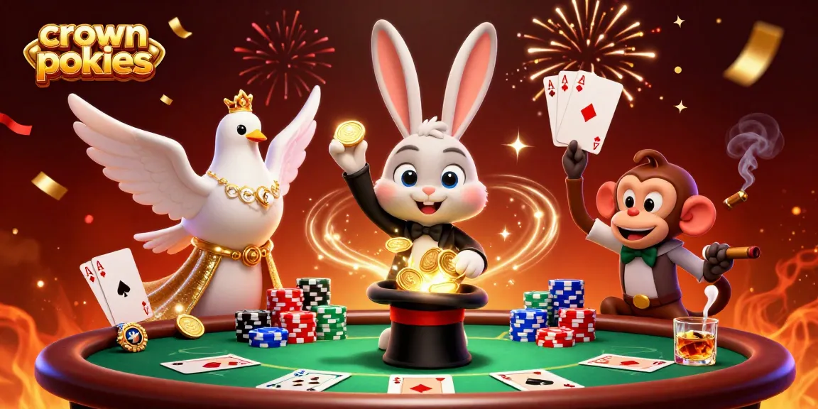 Engage in crown pokies excitement with thrilling characters and casino action!