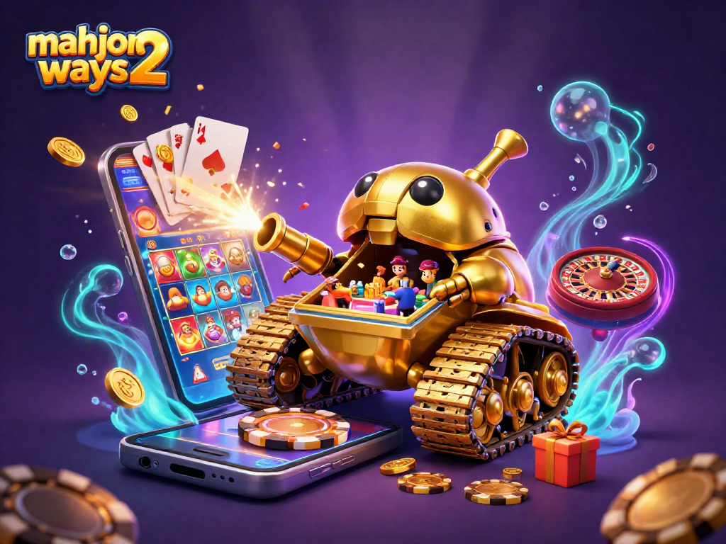 Engage with mahjong ways 2 through a vivid display of a golden beetle tank casino bursting with prizes and excitement.
