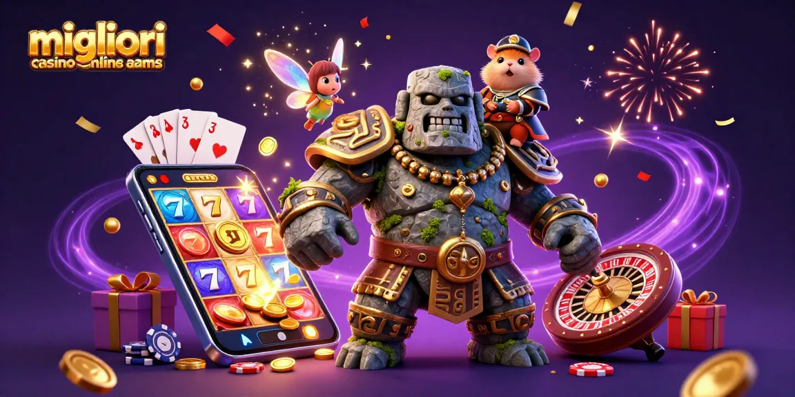 Scopri i migliori casino online AAMS con magiche avventure in un'illustrazione 3D coinvolgente.