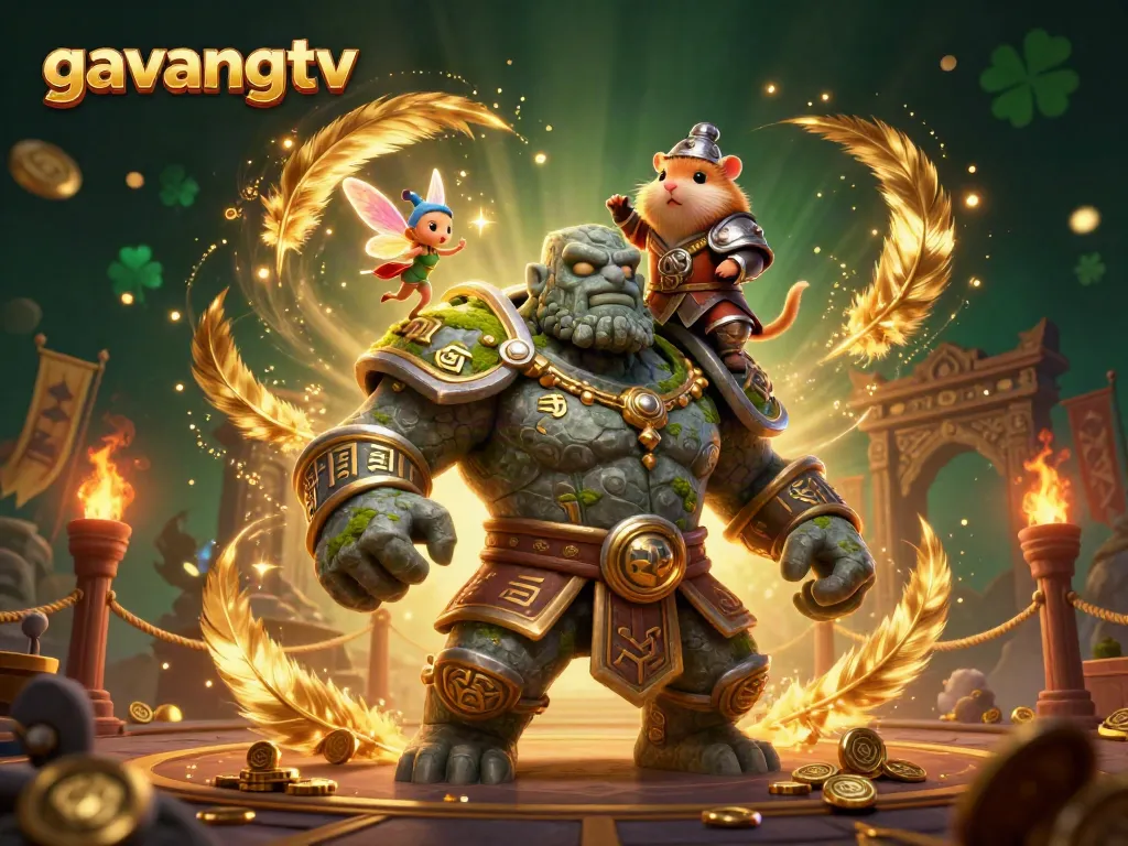 Experience thrilling gameplay with gavangtv, where ancient guardians and vibrant magic create intense betting excitement.