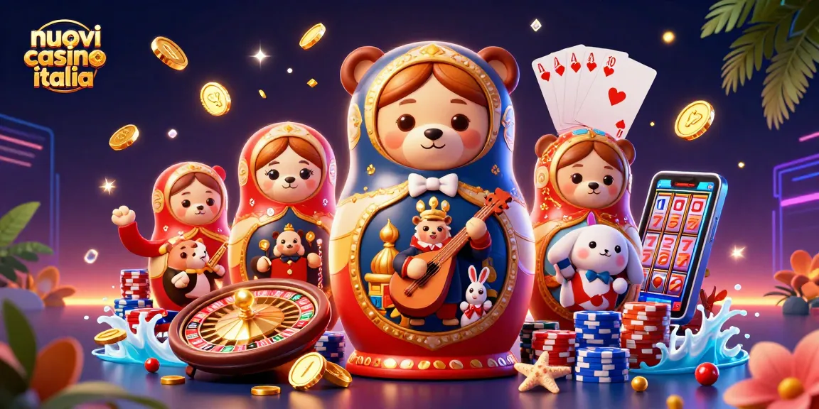 Scopri i nuovi casino Italia, con orsi e cartomanti in una vibrante, allegra atmosfera di gioco.