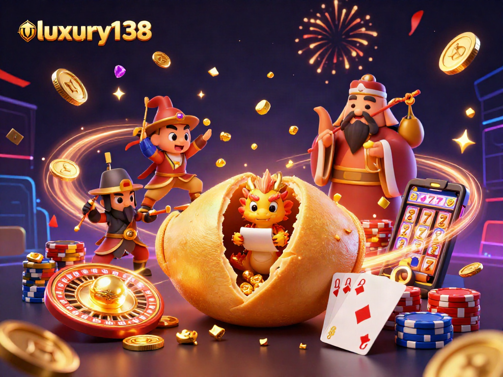 Luxury138: Menangkan banyak dengan simbol keberuntungan emas di mesin slot digital.