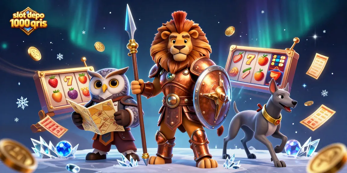 Permainan slot depo 1000 qris dengan karakter menarik dan jackpot besar untuk menang cepat.