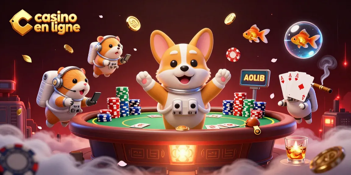 Profitez d'une expérience palpitante dans un casino en ligne avec des jeux et des personnages captivants.