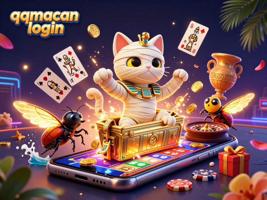 Join the action in the vibrant world of qqmacan login, as Egyptian characters bring slots to life!