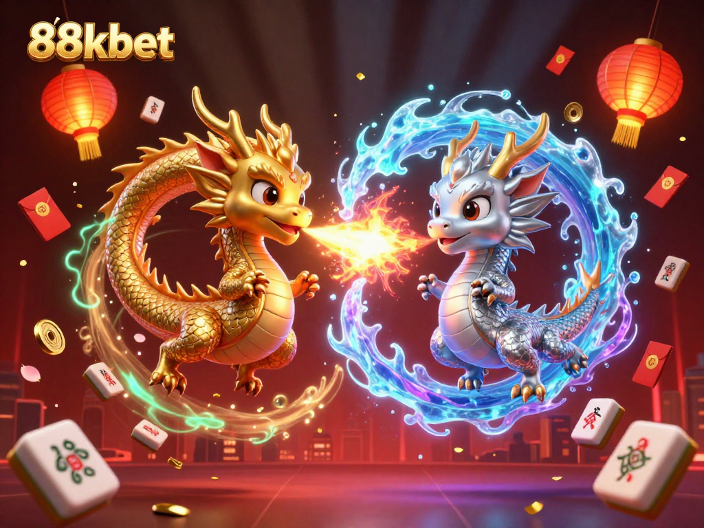 Experience thrilling wins at 88kbet while enjoying a vibrant casino adventure with dragons and rich symbols.