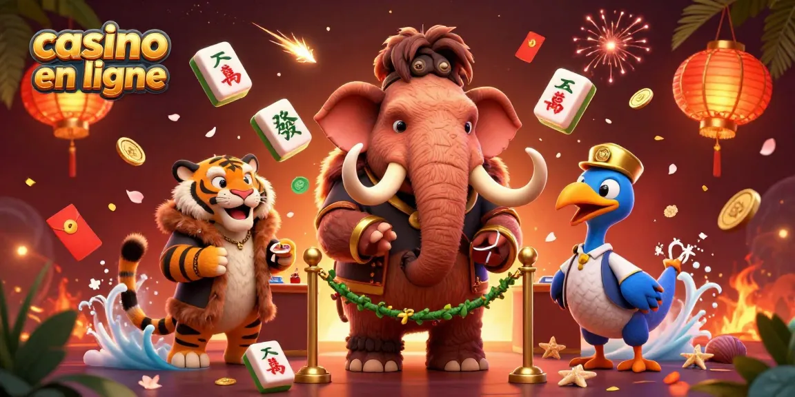 Profitez de l'expérience unique d'un casino en ligne grâce à ce bouncer mammouth et son équipe.