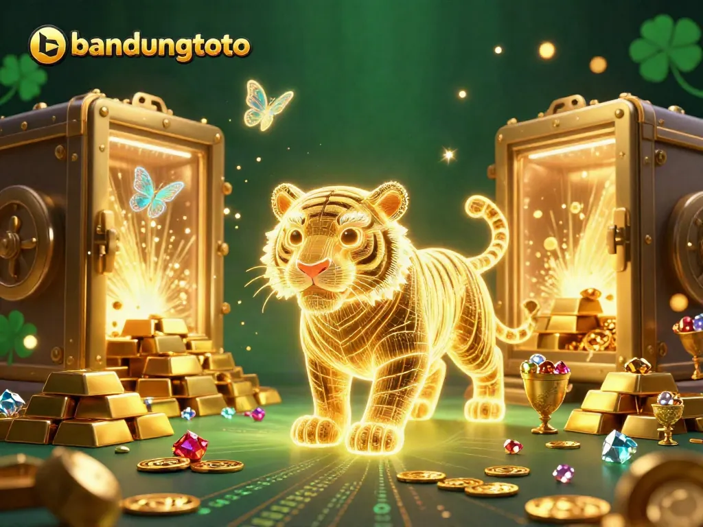 Experience thrilling gaming energy with bandungtoto’s digital casino landscape and captivating golden tiger.