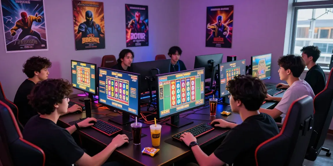 Exciting gaming experience at situs gacor with vibrant visuals and enthusiastic players.