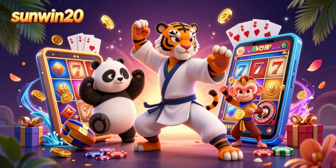 Engage with the vibrant slot game experience featuring sunwin20, with exciting characters and rich game elements.