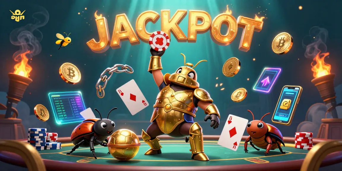 Win big with sun-themed casino gaming featuring vibrant characters and poker elements.