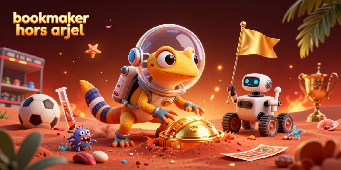 Placez des paris avec le bookmaker hors arjel dans un casino doré sur Mars.