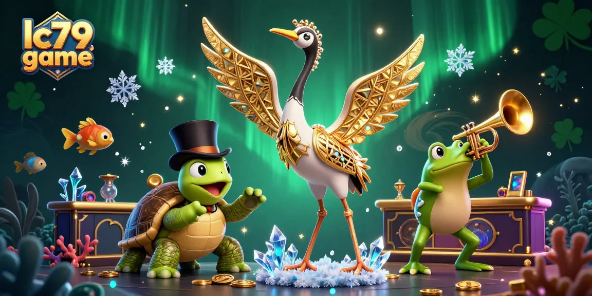 Bắn cá LC79 game với các nhân vật 3D và hiệu ứng sống động hấp dẫn cho người chơi.