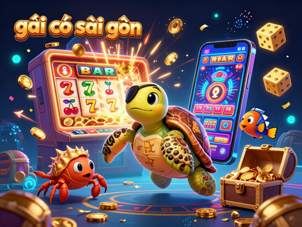 Experience the thrill of gambling with gái gọi sài gòn in a vibrant casino scene featuring dynamic characters and rich details.